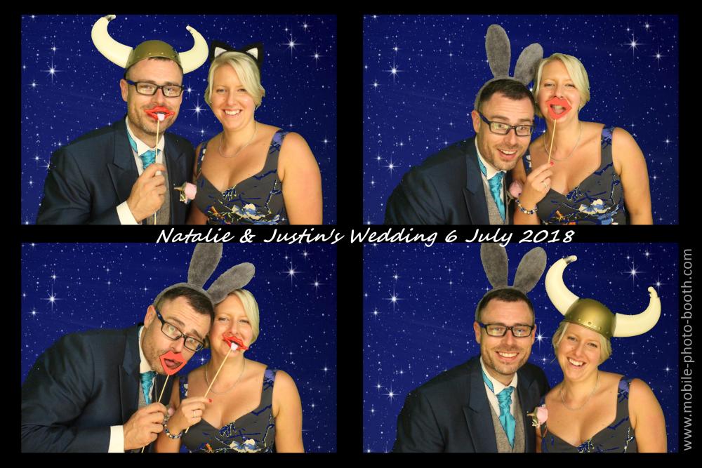 Natalie & Justin's Wedding | View more photos from the event at images.mobile-photo-booth.com/u/MobilePhotoBoothUK/Natalie-Justins-Wedding